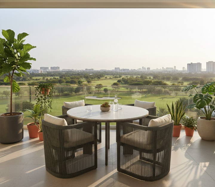 Palazzo Dining Table Lifestyle - Round